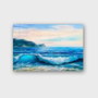Wallity Cuadro Decorativo de Vidrio Templado Multicolor 70 x 100 cm